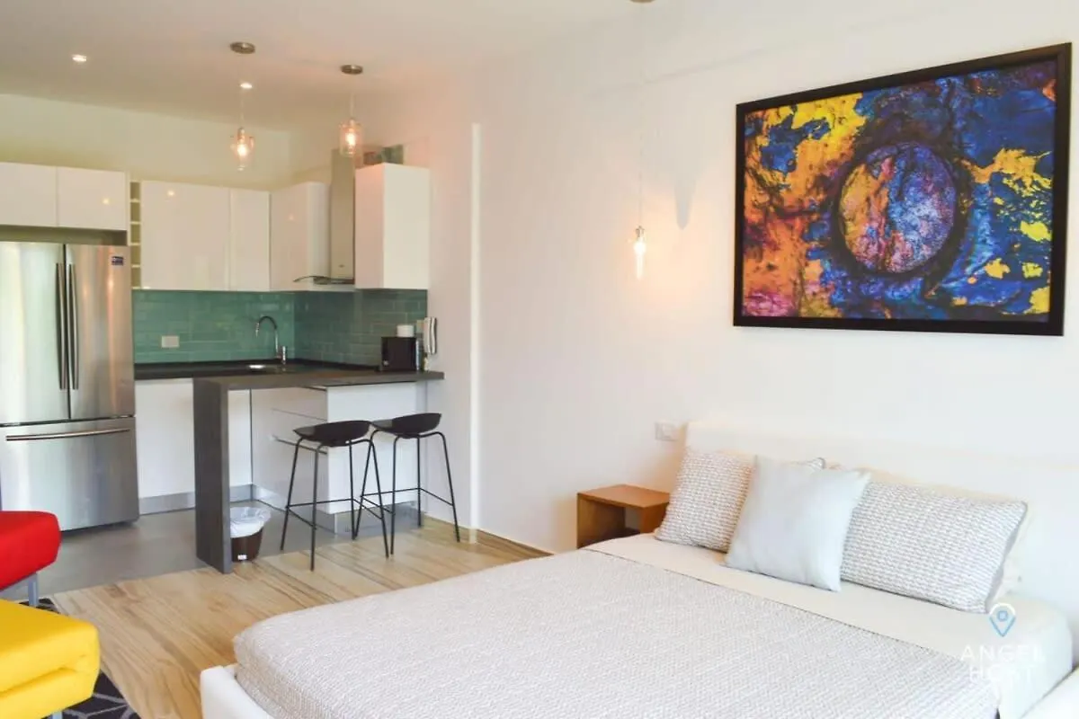 Studio On 5Th, Pvt Balcony, Oceanview Roof Pool Playa del Carmen Holiday home