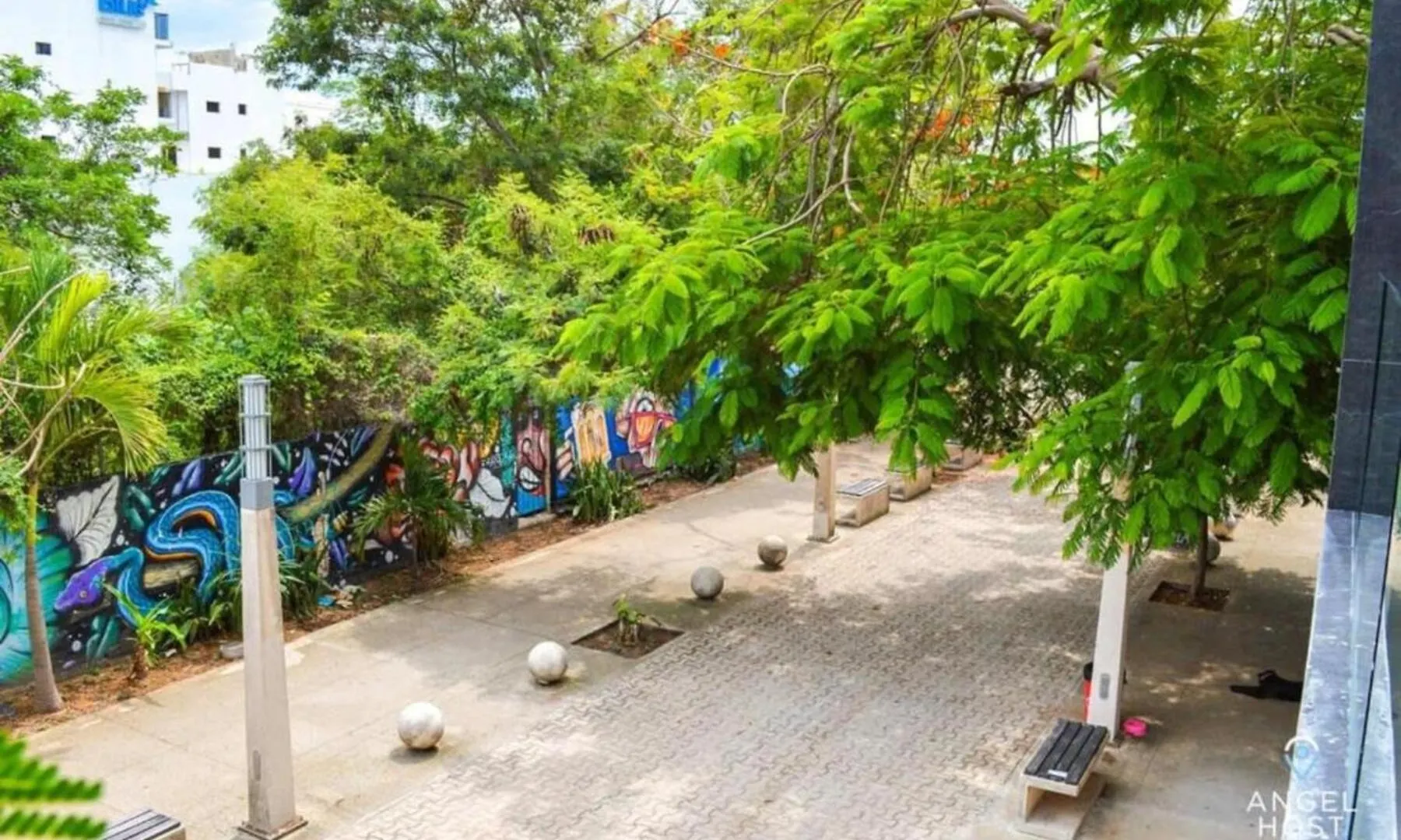 Semesterbostad Studio On 5Th, Pvt Balcony, Oceanview Roof Pool Playa del Carmen