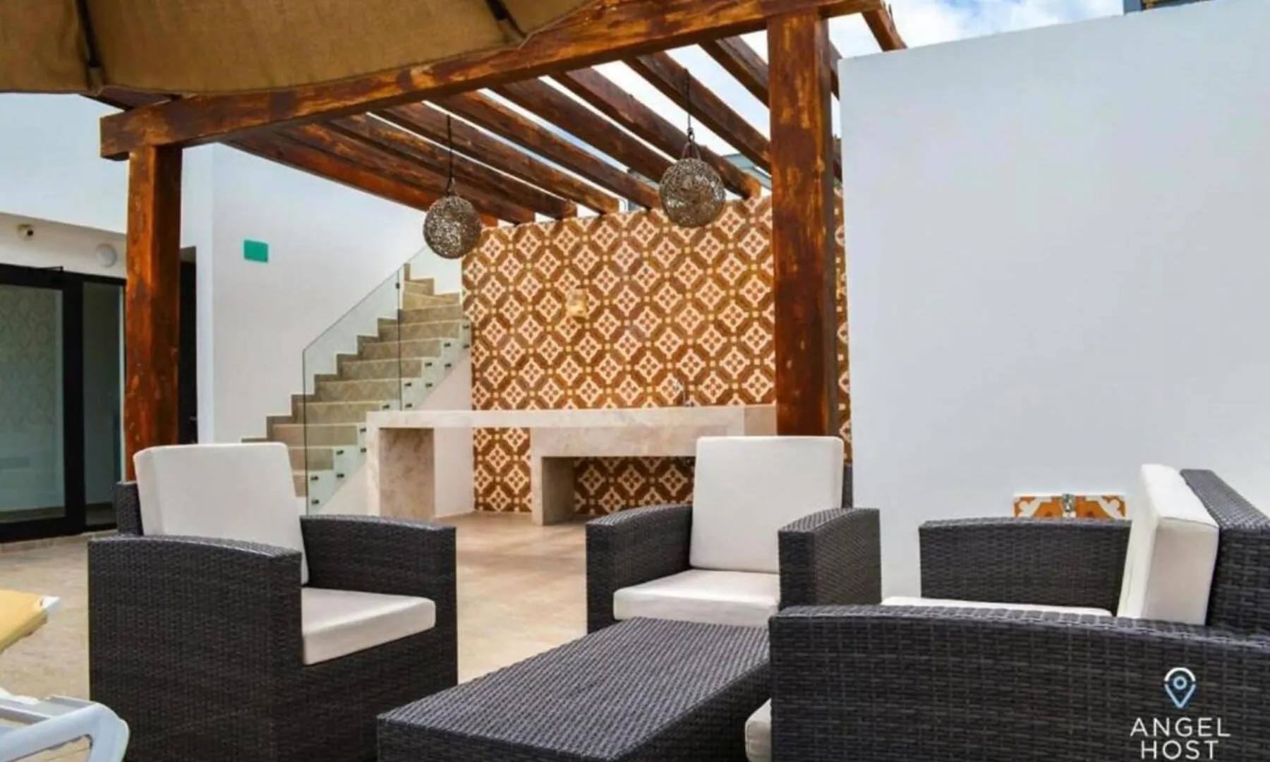 Studio On 5Th, Pvt Balcony, Oceanview Roof Pool Playa del Carmen Semesterbostad