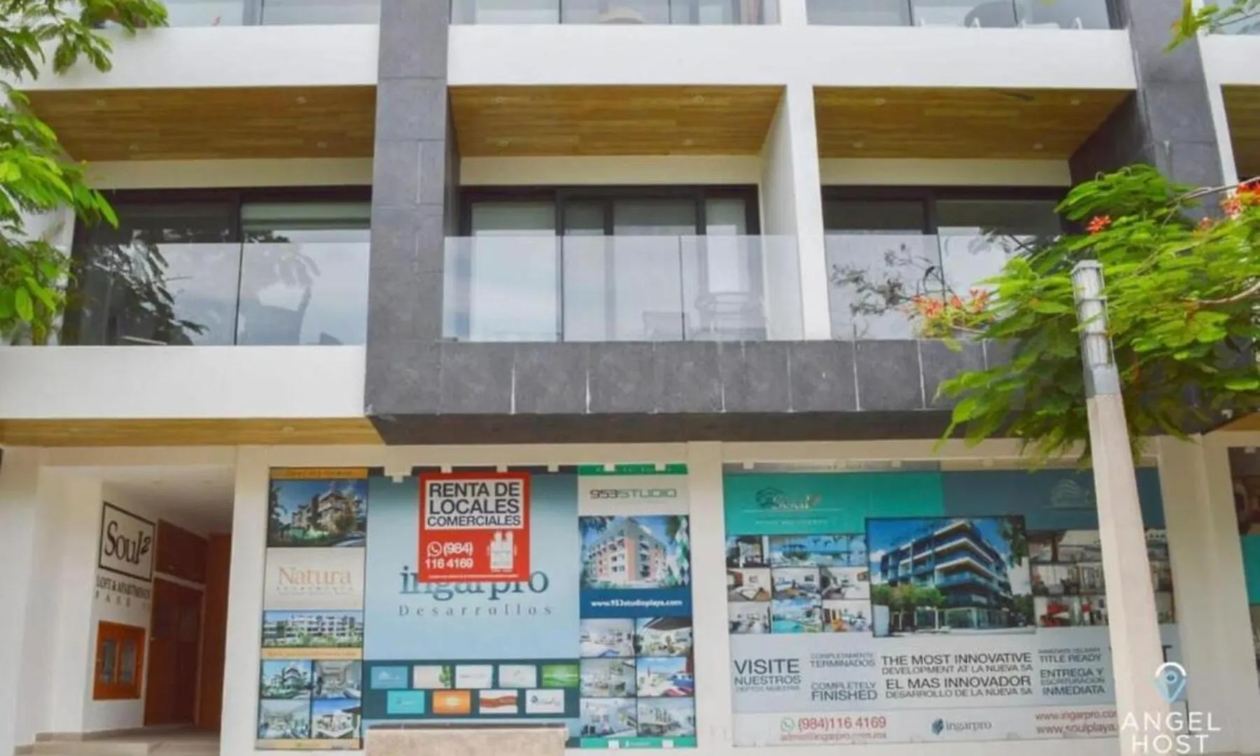 Semesterbostad Studio On 5Th, Pvt Balcony, Oceanview Roof Pool Playa del Carmen