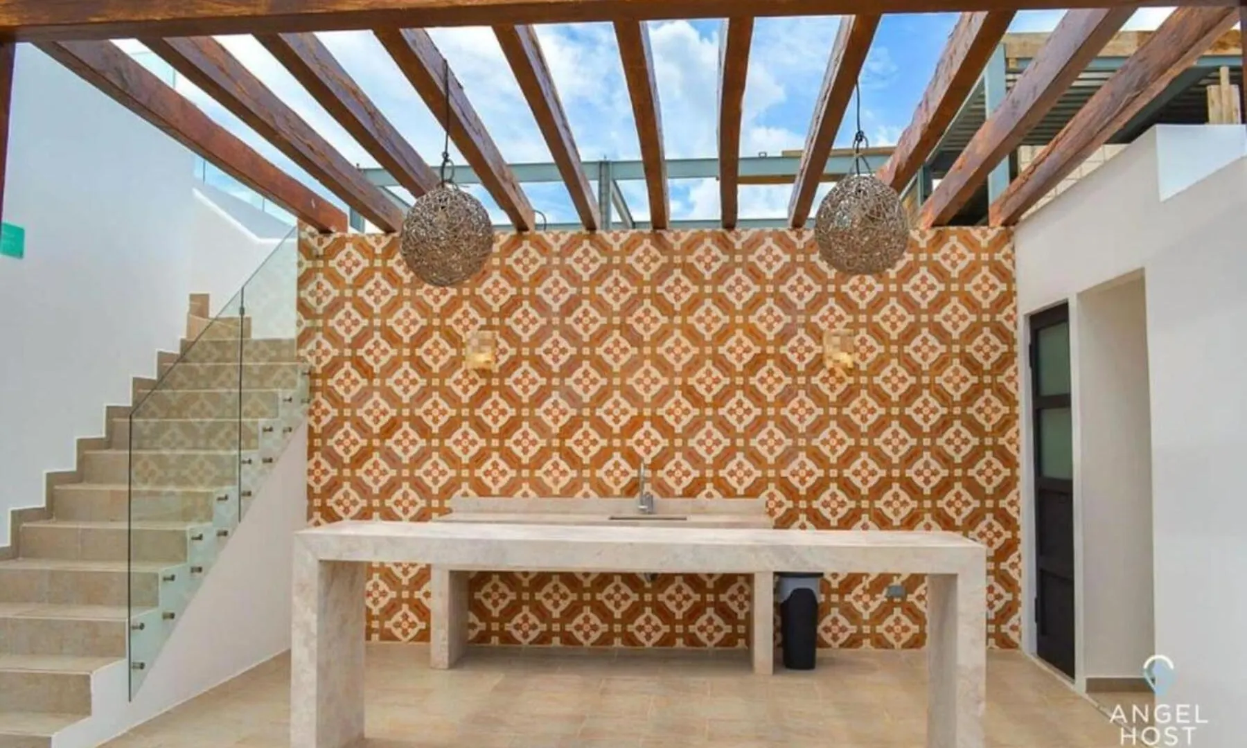 Semesterbostad Studio On 5Th, Pvt Balcony, Oceanview Roof Pool Playa del Carmen