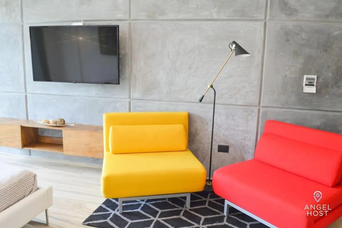 Semesterbostad Studio On 5Th, Pvt Balcony, Oceanview Roof Pool Playa del Carmen