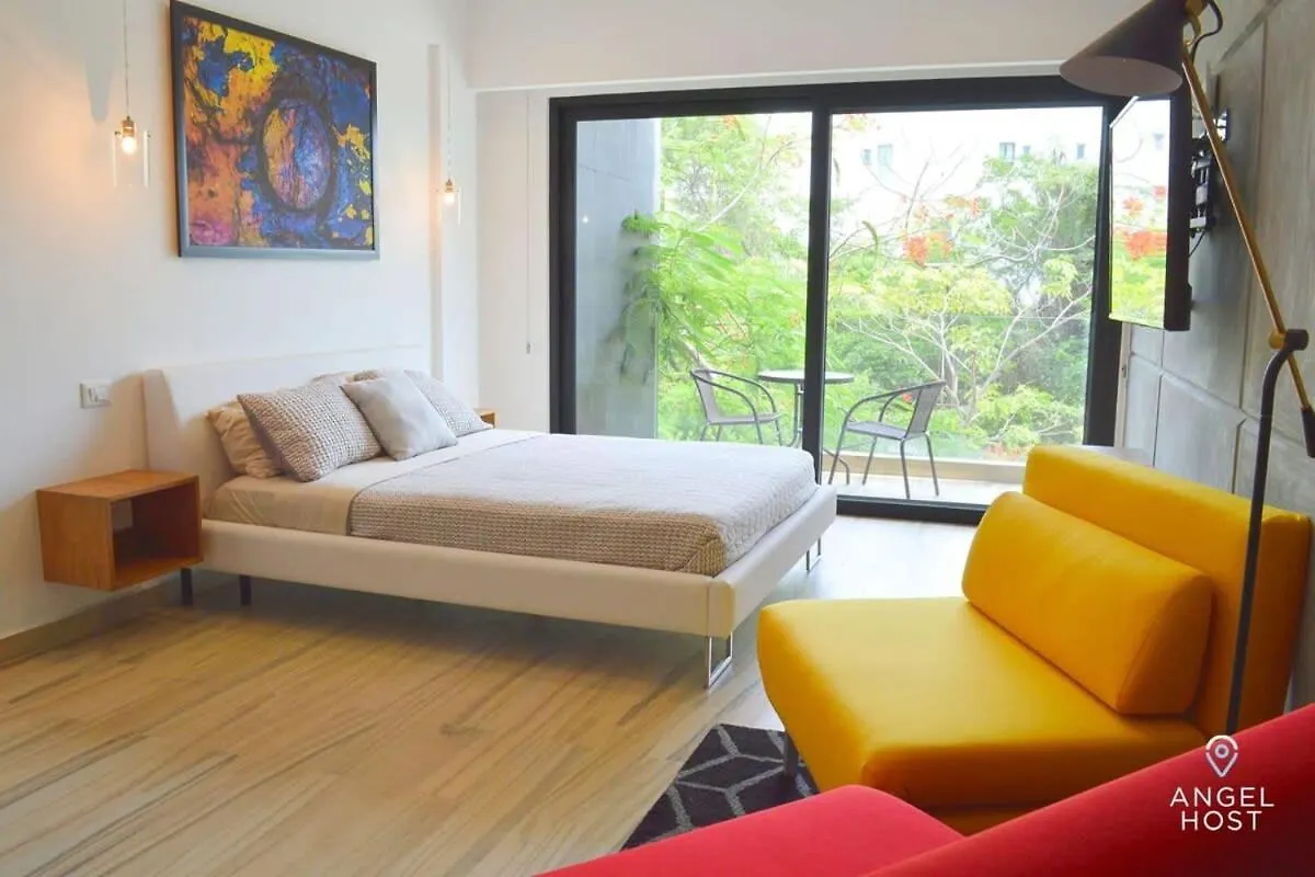 Studio On 5Th, Pvt Balcony, Oceanview Roof Pool Playa del Carmen
